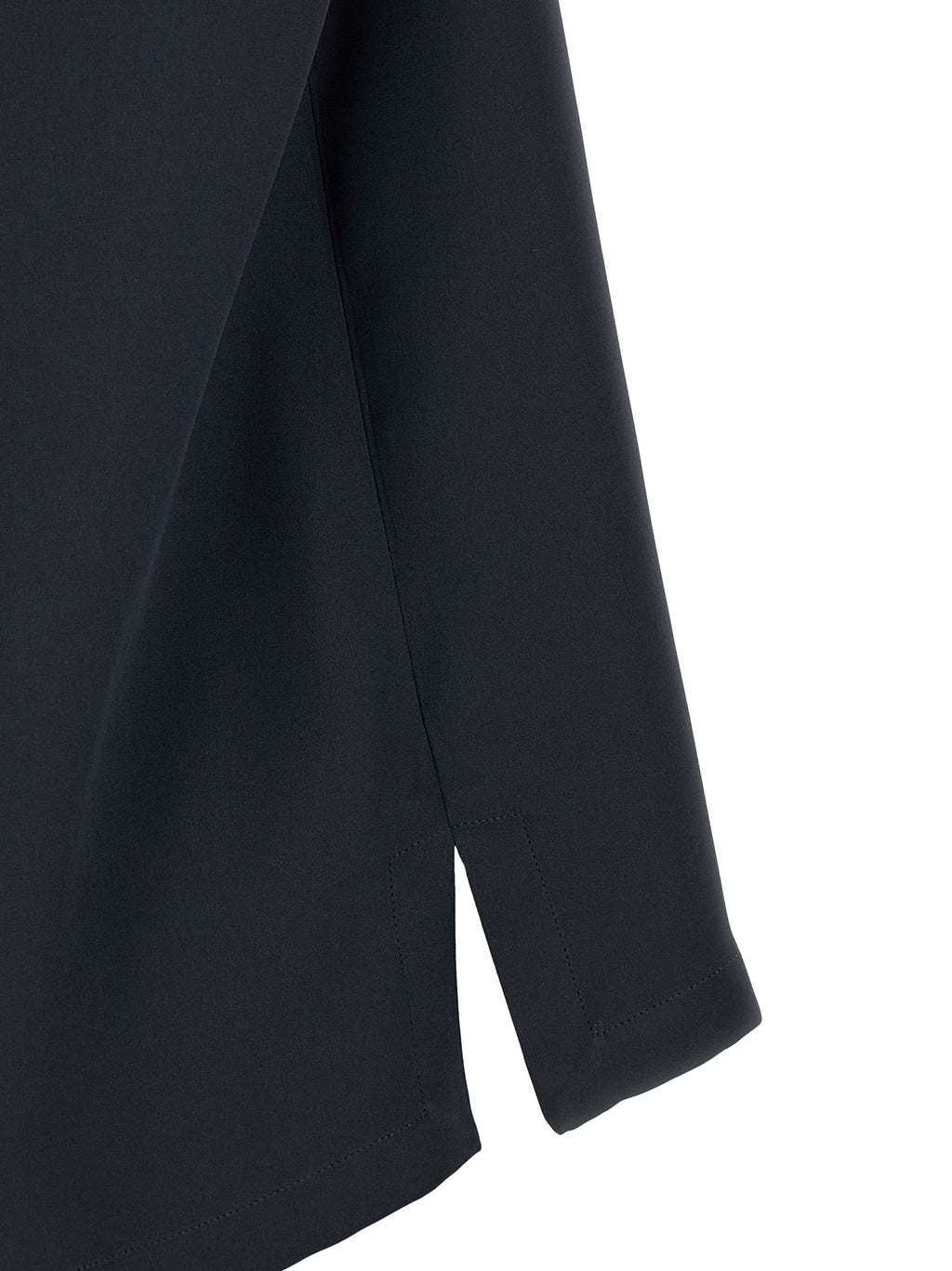 Max Mara Black Silk Blouse