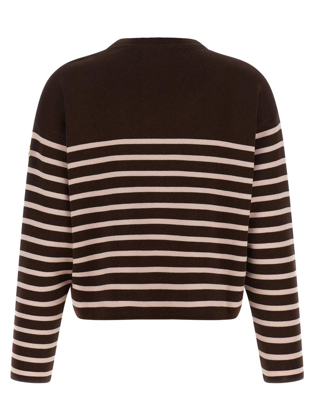 Moncler Brown Virgin Wool Cardigan