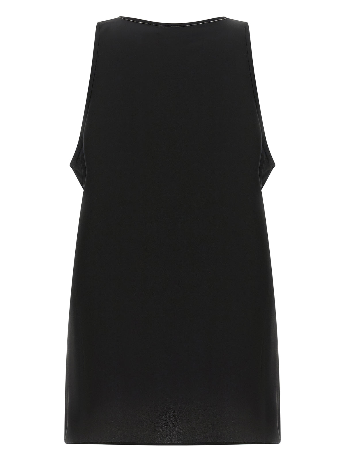 Brunello Cucinelli Black Silk Shirt
