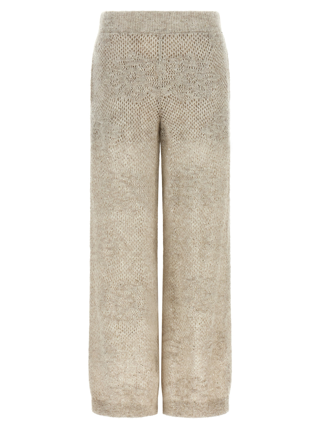 Brunello Cucinelli Beige Nylon Casual Pants