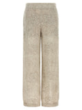 Brunello Cucinelli Beige Nylon Casual Pants
