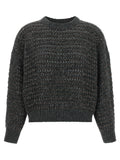Brunello Cucinelli Gray Elastane Cardigan