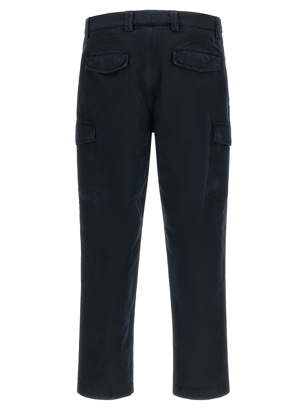 Brunello Cucinelli Blue Cotton Cargo Pants