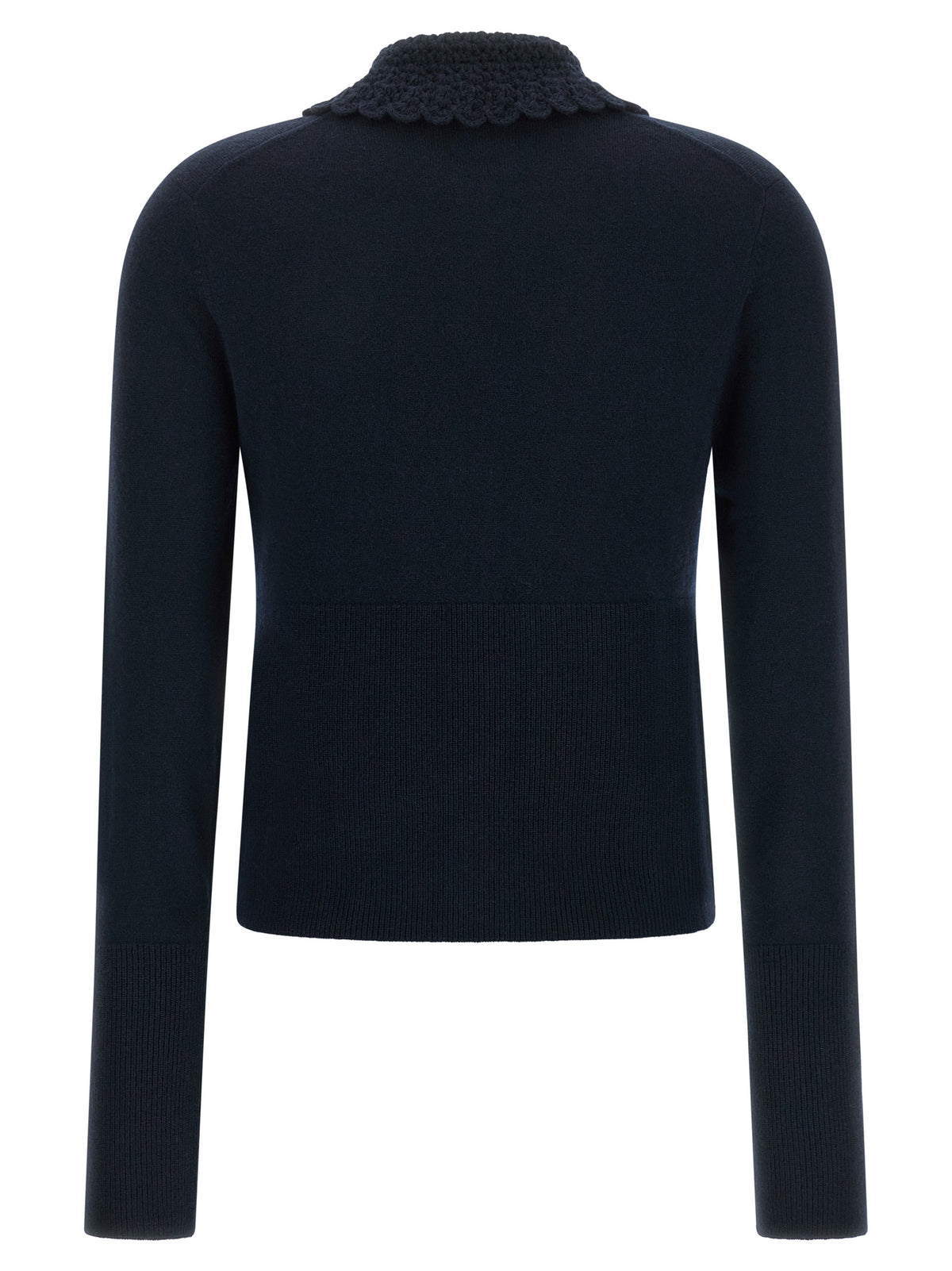 Chloé Blue Wool Cardigan