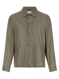 Brunello Cucinelli Bicolor Silk Full-Length Jacket