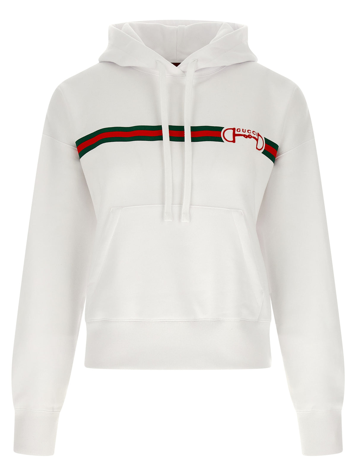 Gucci White Cotton Hoodie