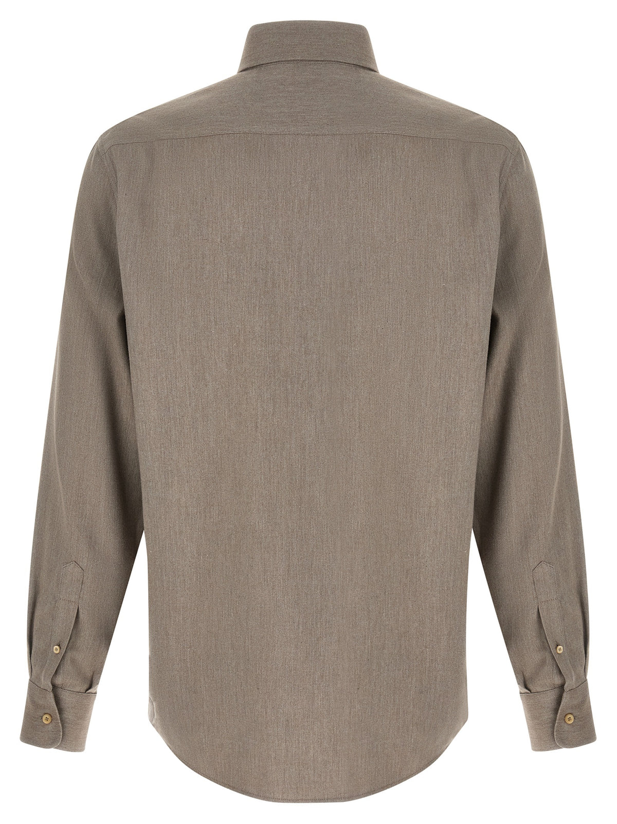 Brunello Cucinelli Gray Cotton Blouse