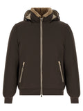 Brunello Cucinelli Brown Polyamide Full-Length Jacket