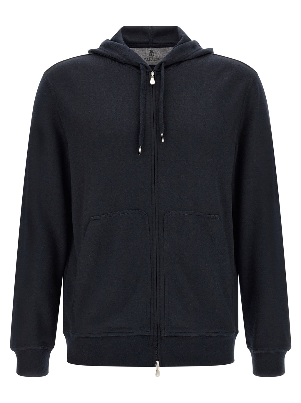 Brunello Cucinelli Blue Cashmere Cardigan