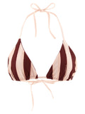 Fendi Bordeaux Polyester Bikini