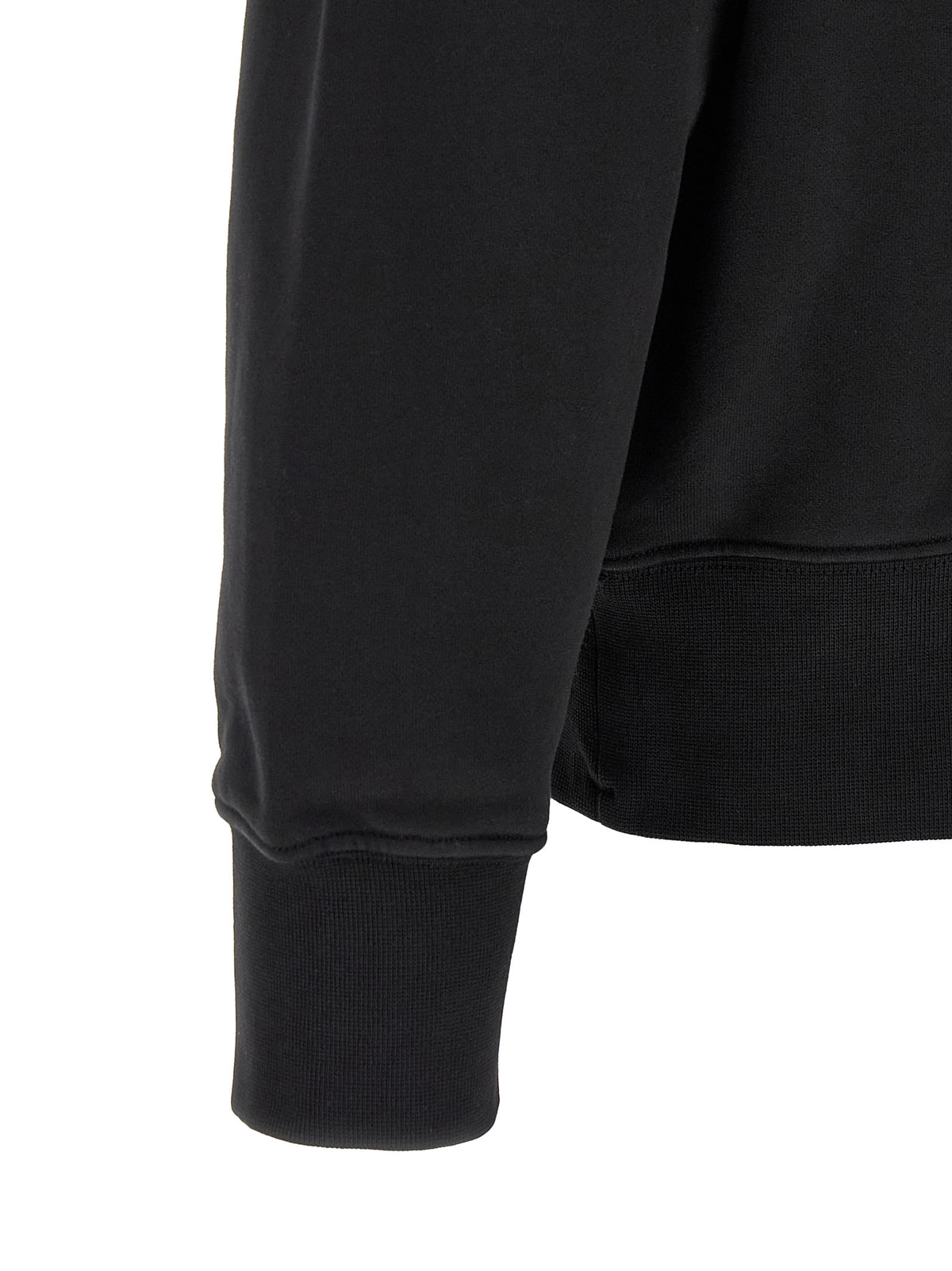 Stone Island Black Cotton Sweatshirt