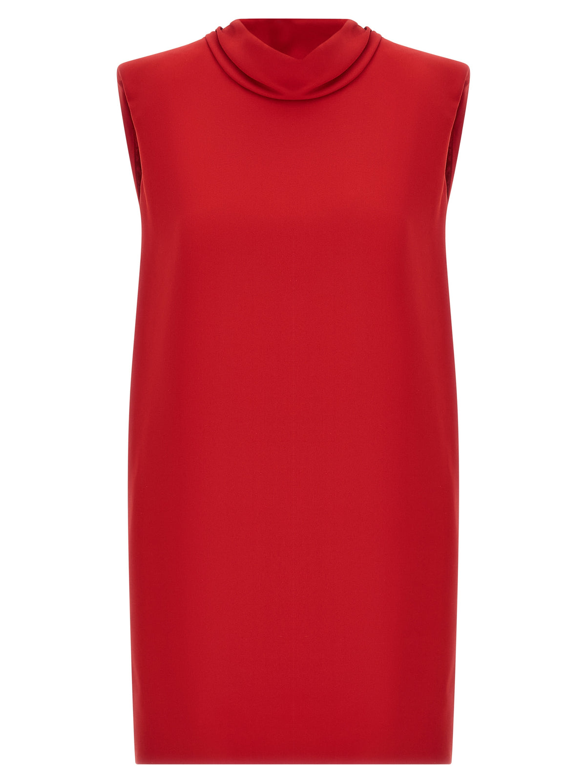 Valentino Garavani Red Silk Short Dress