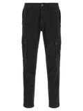 Stone Island Black Cotton Cargo Pants