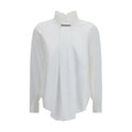 Brunello Cucinelli White Cotton Blouse