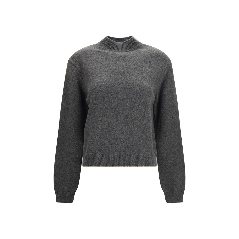 Jacquemus Gray Cashmere Sweatshirt