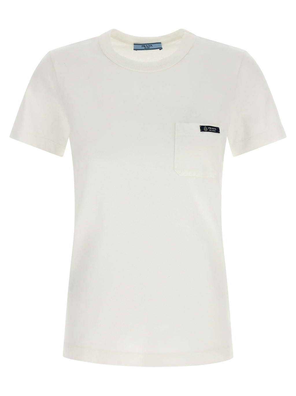 Prada White Cotton T-Shirt