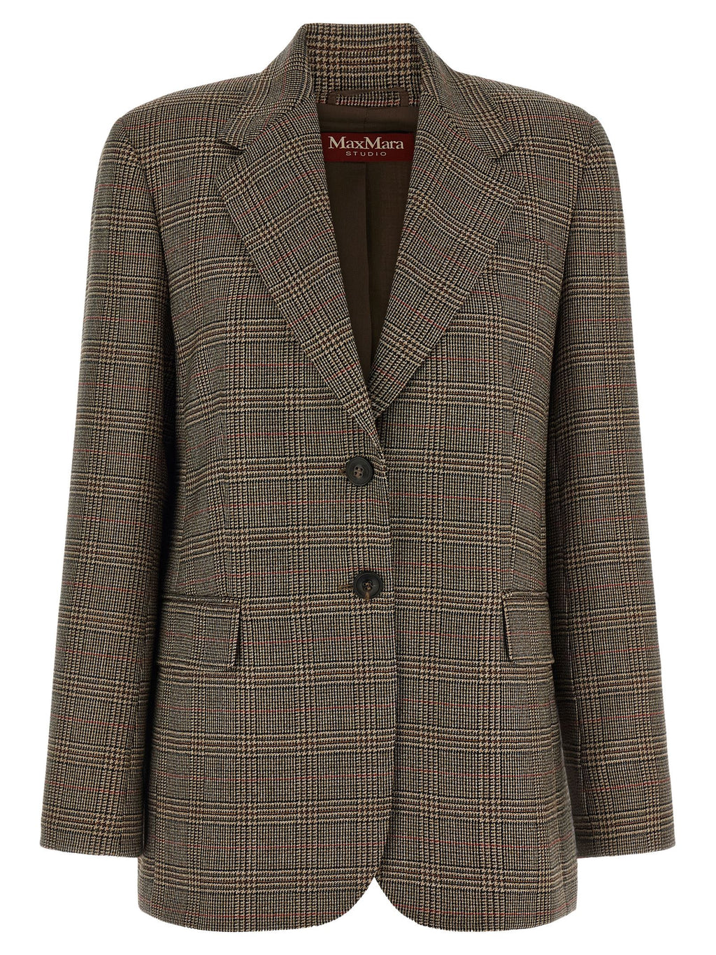 Max Mara Brown Wool Blazer
