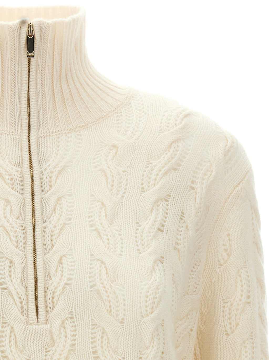 Max Mara White Wool Cardigan