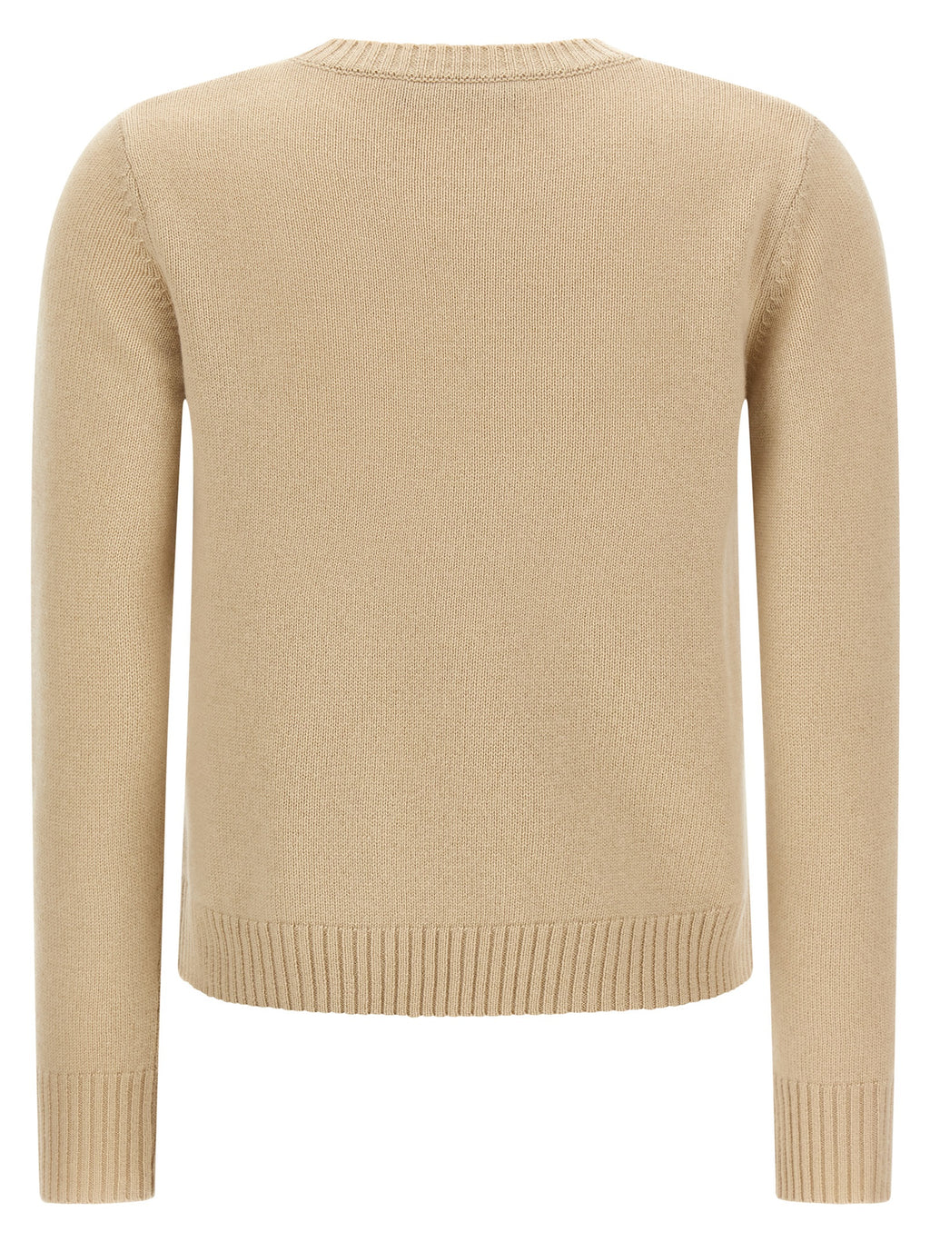 Max Mara Beige Wool Cardigan