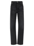 Fendi Black Cotton Jeans Denim