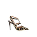 Valentino Garavani Brown Calfskin High Heel Pumps