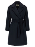 Max Mara Blue Wool Coat