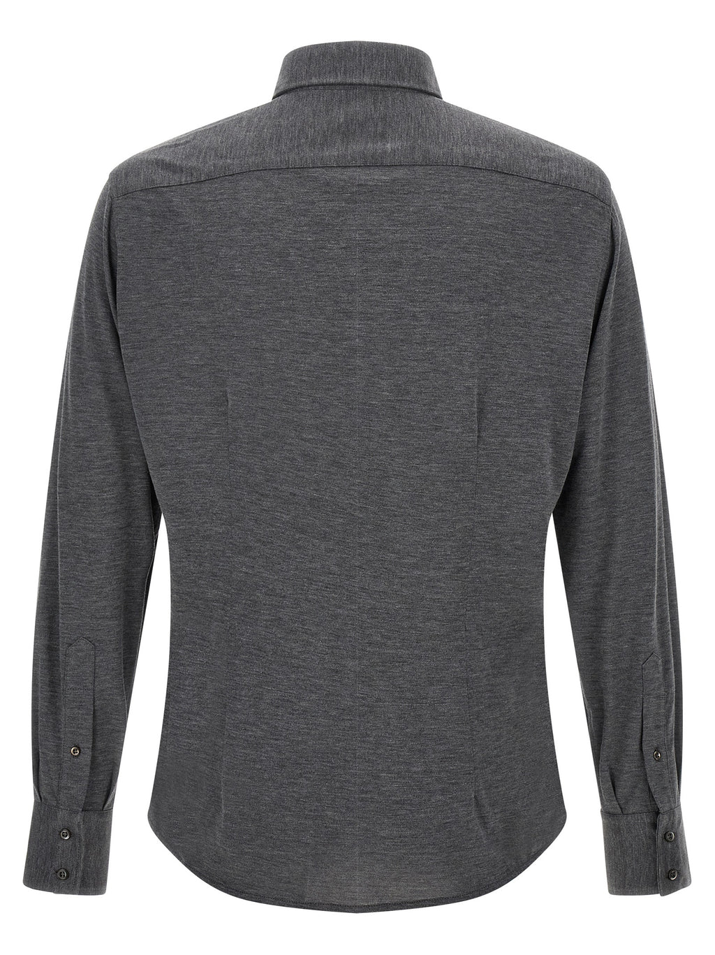 Brunello Cucinelli Gray Silk Blouse