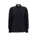 Alexander McQueen Black Silk Blouse