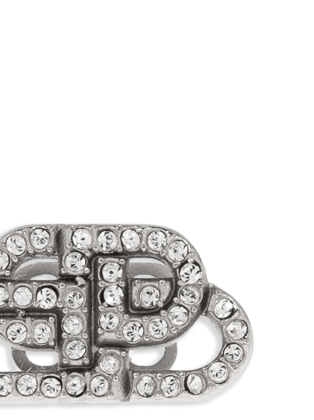 Balenciaga Silver Brass Earrings