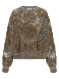 Brunello Cucinelli Beige Wool Cardigan