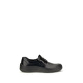 Prada Black Calf Leather Bos Taurus Slip-On Loafers