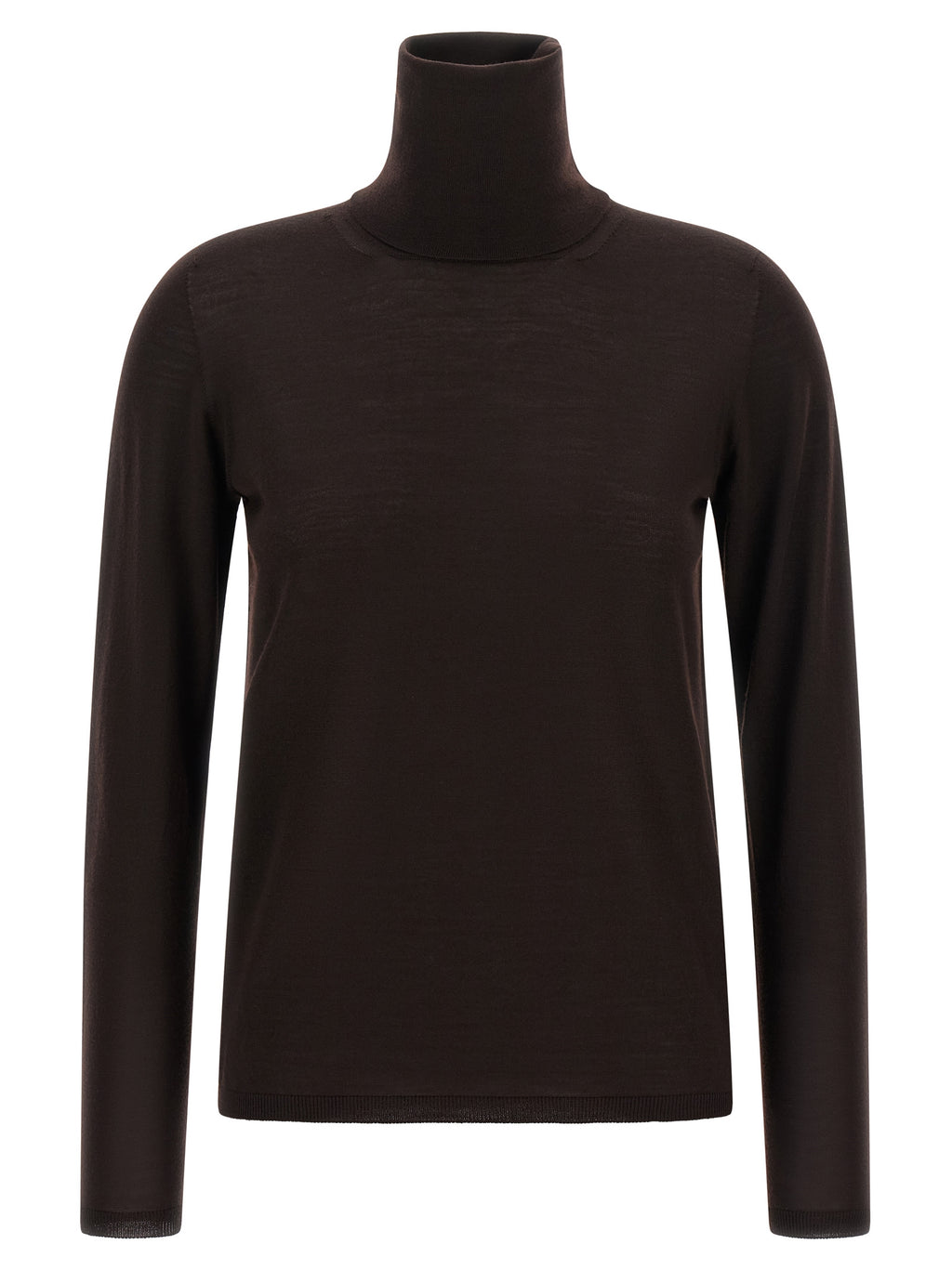 Max Mara Brown Virgin Wool Cardigan