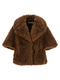 Max Mara Brown Virgin Wool Coat