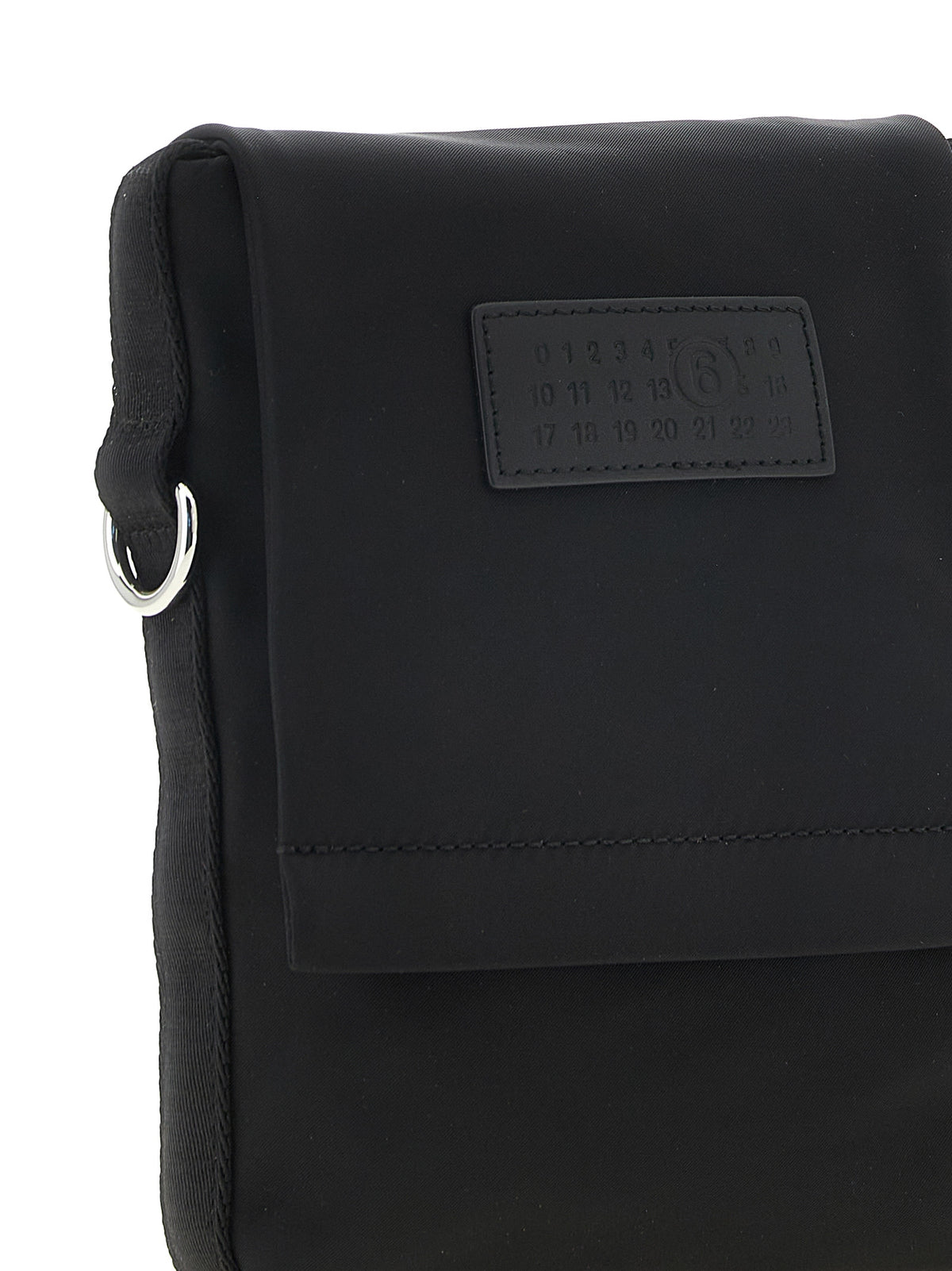 MM6 Maison Margiela Black Polyamide Crossbody Bag