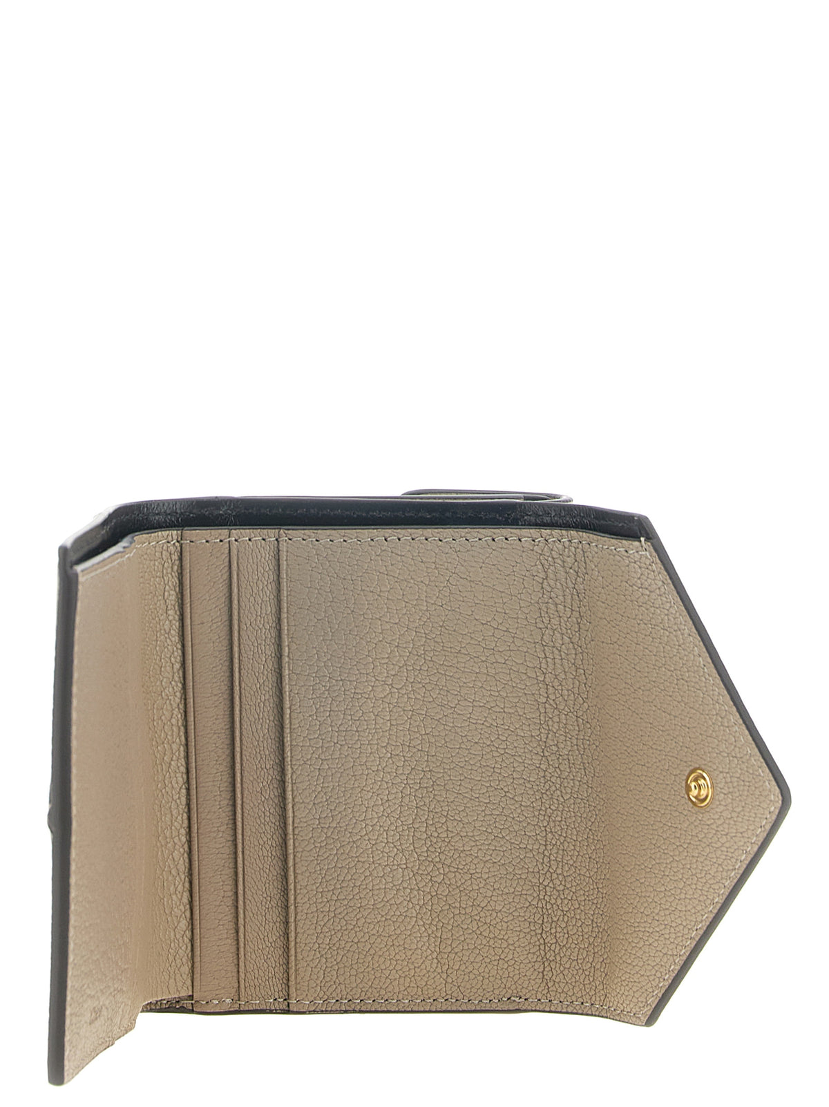 Chloé Beige Goatskin Cardholder