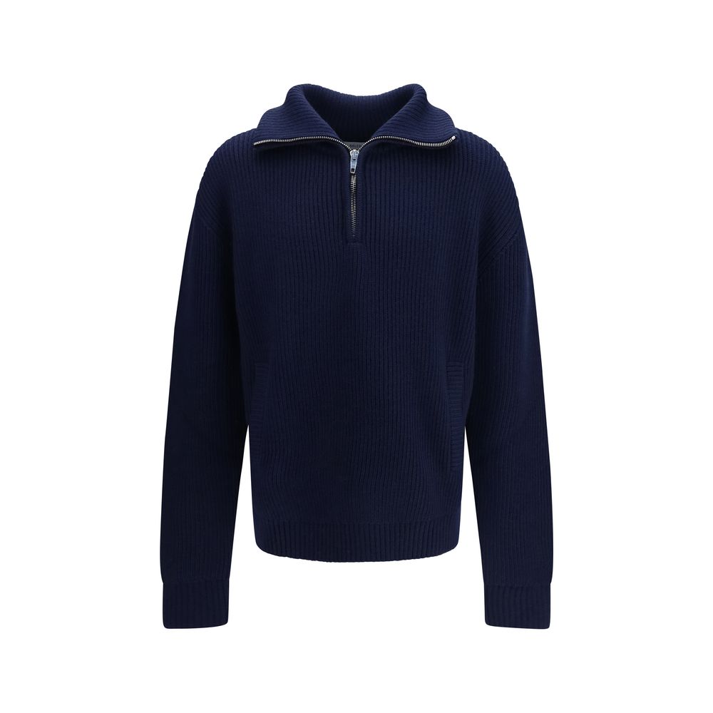 Balenciaga Blue Wool Oves Aries Sweatshirt