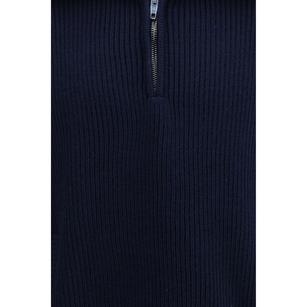 Balenciaga Blue Wool Oves Aries Sweatshirt