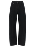 Brunello Cucinelli Black Cotton High-Waisted Jean