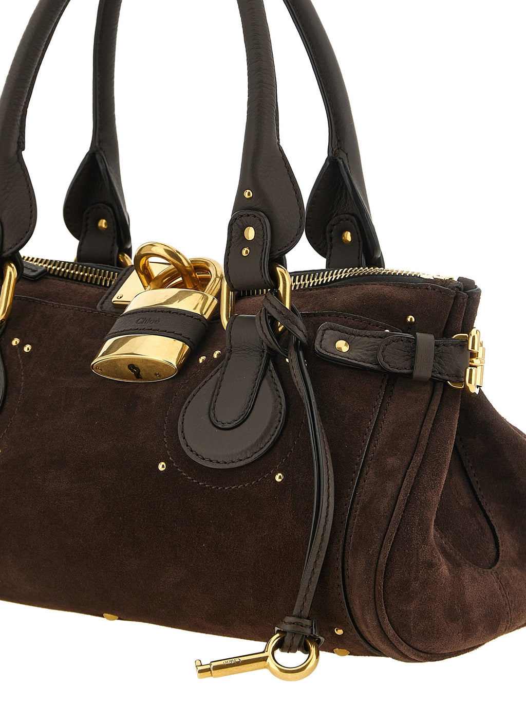 Chloé Brown Calfskin Shoulder Bag