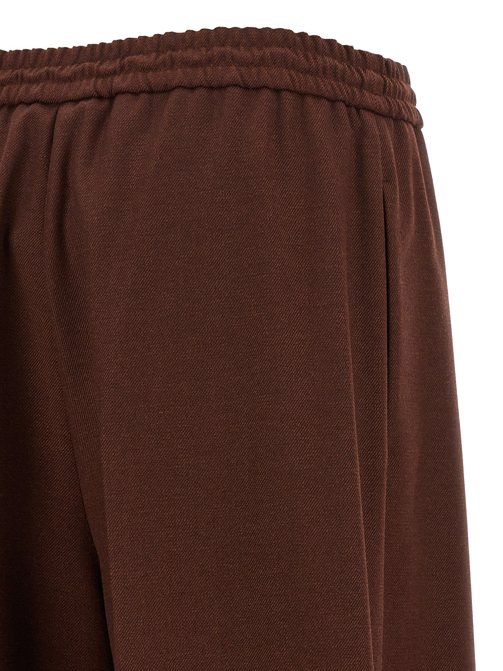 Max Mara Brown Wool Casual Pants