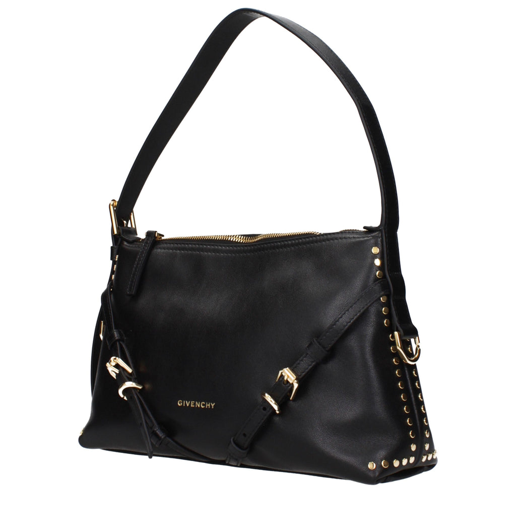 Givenchy Black Leather Shoulder Bag