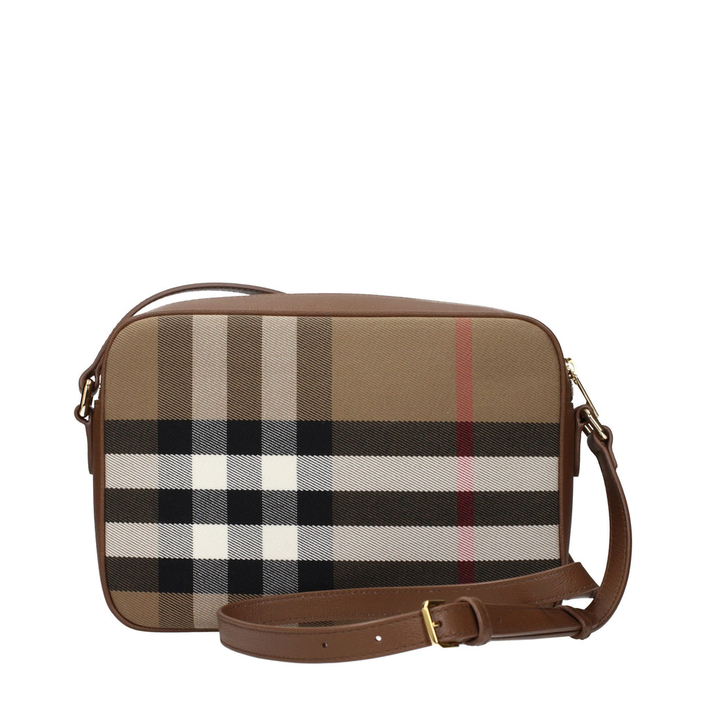 Burberry Beige Fabric Crossbody Bag