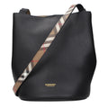 Burberry Black Leather Crossbody Bag