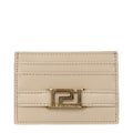 Versace Beige Leather Cardholder