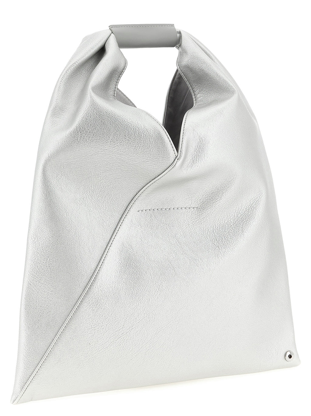 MM6 Maison Margiela Silver Polyethylene Handbag