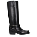 Valentino Garavani Black Leather Boots